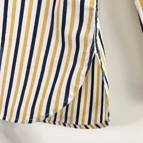 NWT J.Crew Stripe Button Up Classic Fit Boy Shirt - Picture 6 of 16